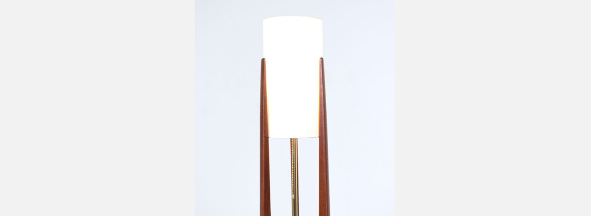 California Modernist Sculpted Table Lamp by Modeline of CA 