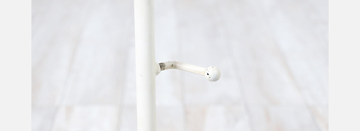 Peter Pepper Products Adjustable Tripod Walnut & Resin Side Table