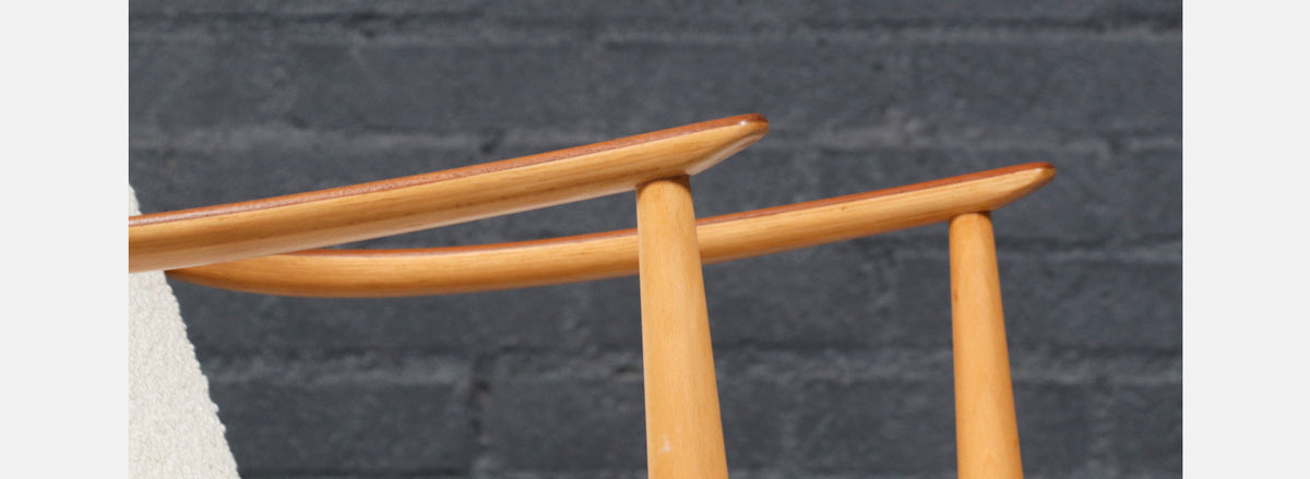 Peter Hvidt Model FD-146 Teak & Birch Lounge Chair