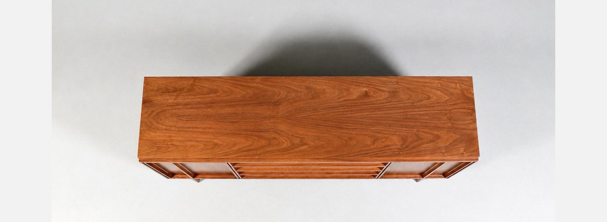Californian Modern Credenza by John Keal for Brown Saltman