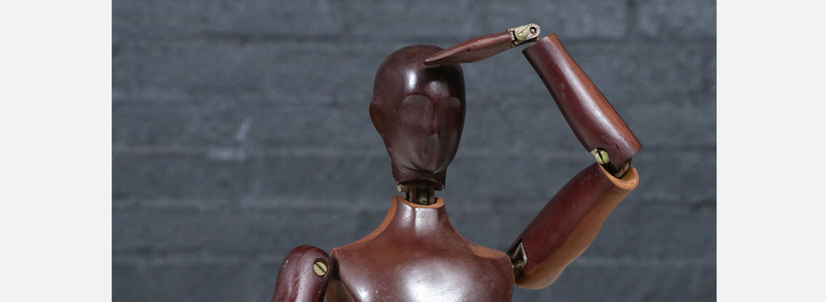Rare "Oscar" the Artist Mannequin by Atsco