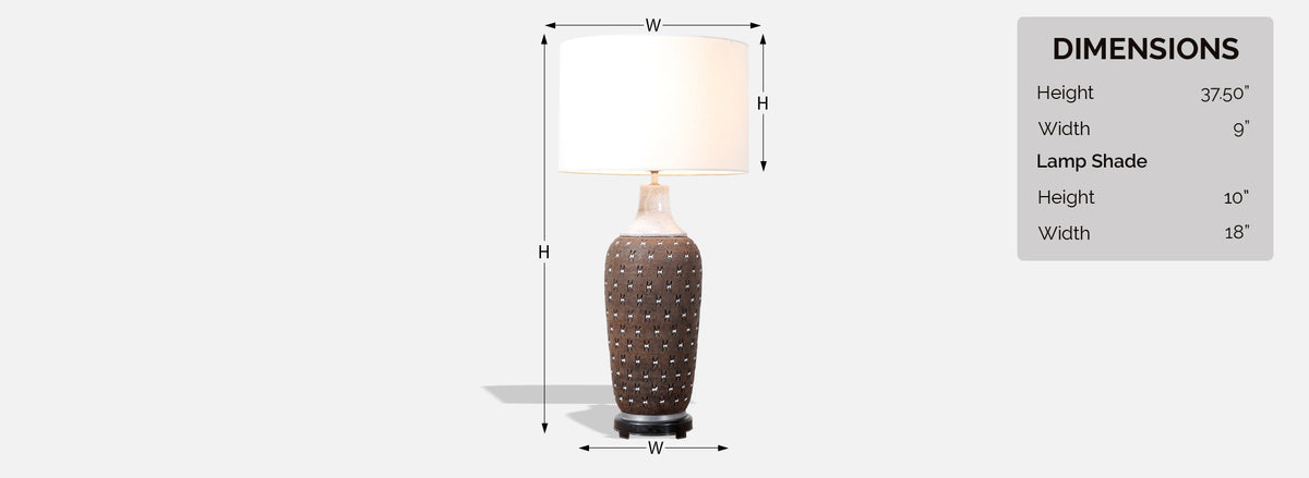 Mid-Century Modern Italian Ceramic Table Lamp for Bitossi