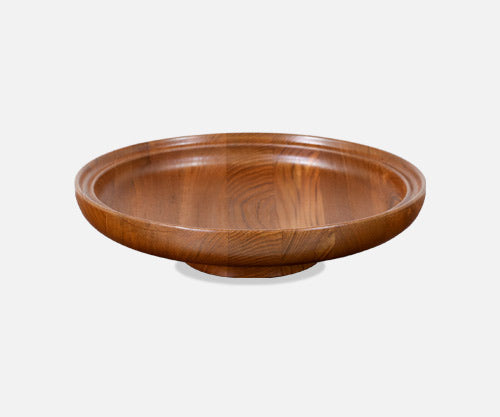 Henning Koppel Large Teak Bowl for Georg Jensen 