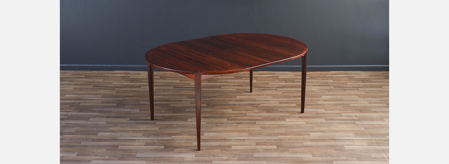 Henry Rosengren Model-38 Expanding Rosewood Dining Table
