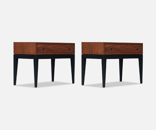 Harvey Probber Walnut Night Stands