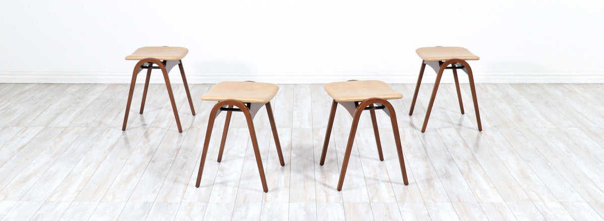 Isamu Kenmochi Staking Stools for Akita Mokko