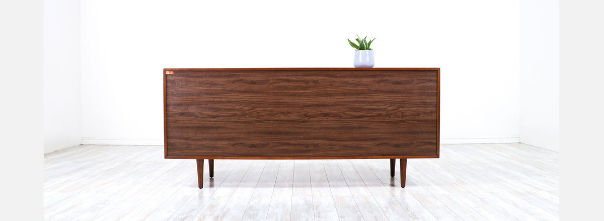 Mid-Century Modern 8-Drawer Walnut Dresser by Westnofa