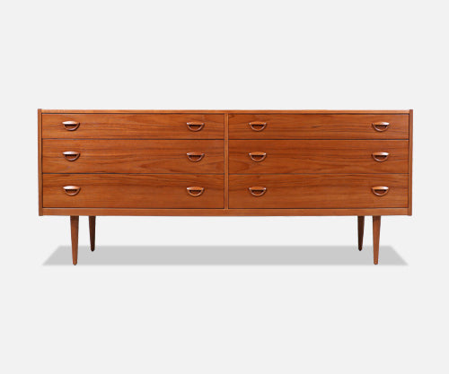 Danish Modern Teak Dresser by Kai Kristiansen