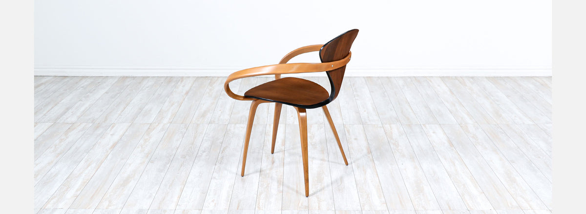 Mid-Century Modern "Pretzel" Armchair by Norman Cherner for Plycraft 