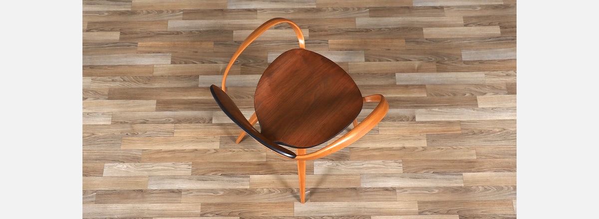 Mid-Century "Pretzel" Arm Chair by Norman Cherner for Plycraft