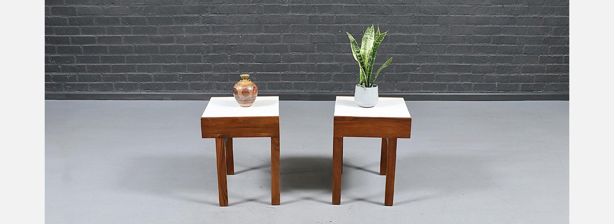 Californian Modern Night Stands by Martin Borenstein for Brown Saltman