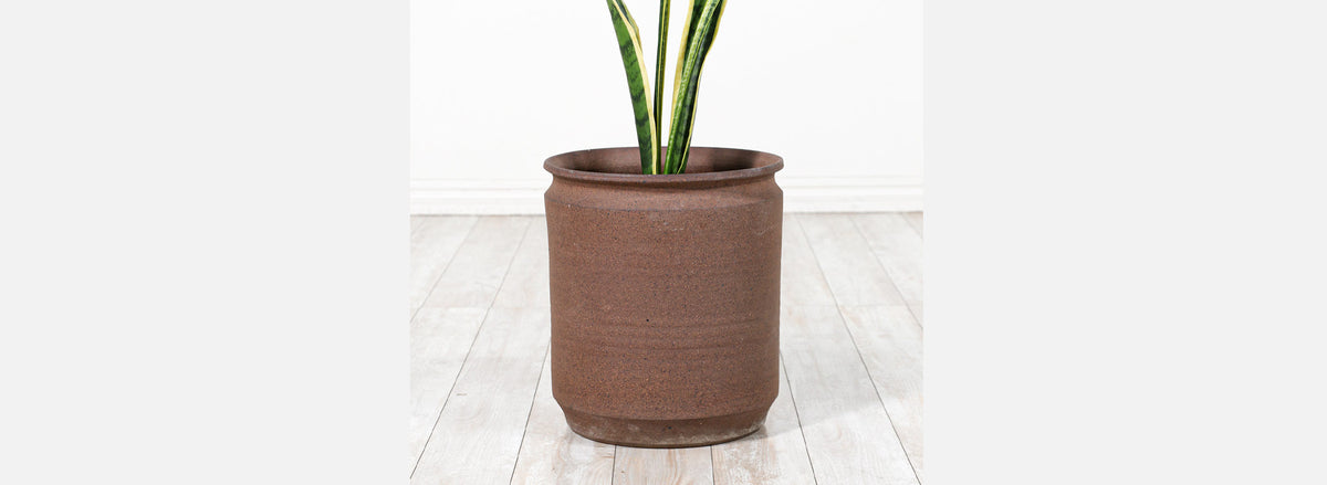 California Modern Pro Artisan Stoneware Planter by David Cressey