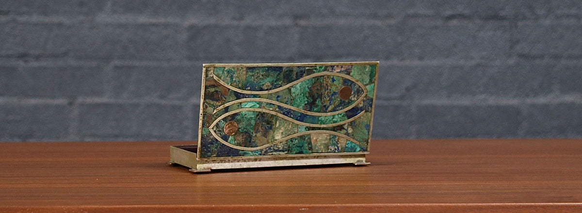 Mexican Modernist "Metales Casados" Box by Los Castillos