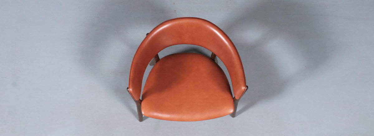 Nanna Ditzel ND-83 Cognac Leather Chair for Søren Willadsen