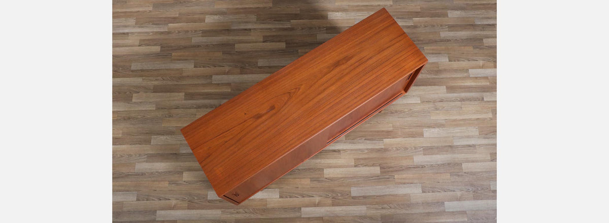 Danish Teak Credenza by Carlo Jensen for Hundevad