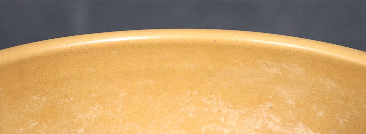 John Follis "Floating Pottery" Model-FB Mustard Glazed Planter for A.P. 
