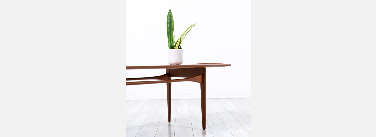 Tove & Edvard Kindt-Larsen Teak Coffee Table for France & Son