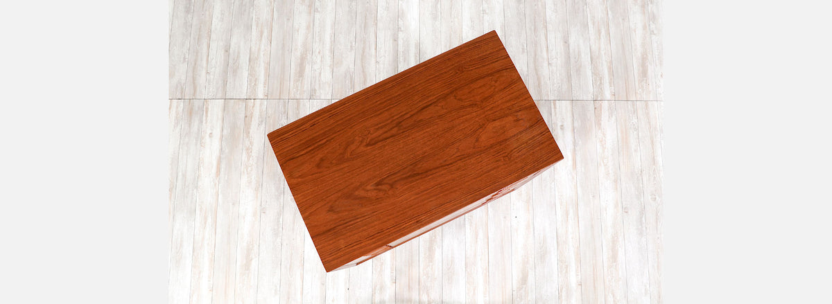 Danish Modern Teak Chest of Drawers Dresser