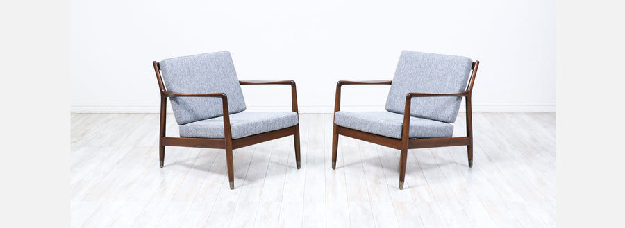Folke Ohlsson Model-143 Lounge Chairs for Dux