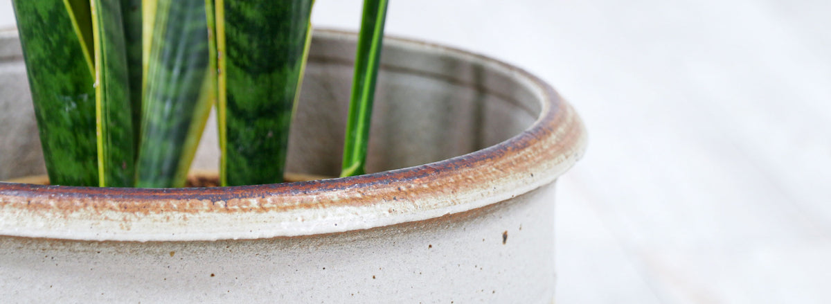 Bob Kinzie Stoneware Pottery Planter Vase for Affiliated Craftsmen