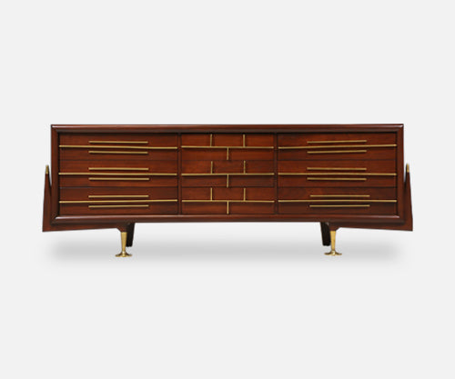 Mexican Modernist Surrealist Dresser by Frank Kyle