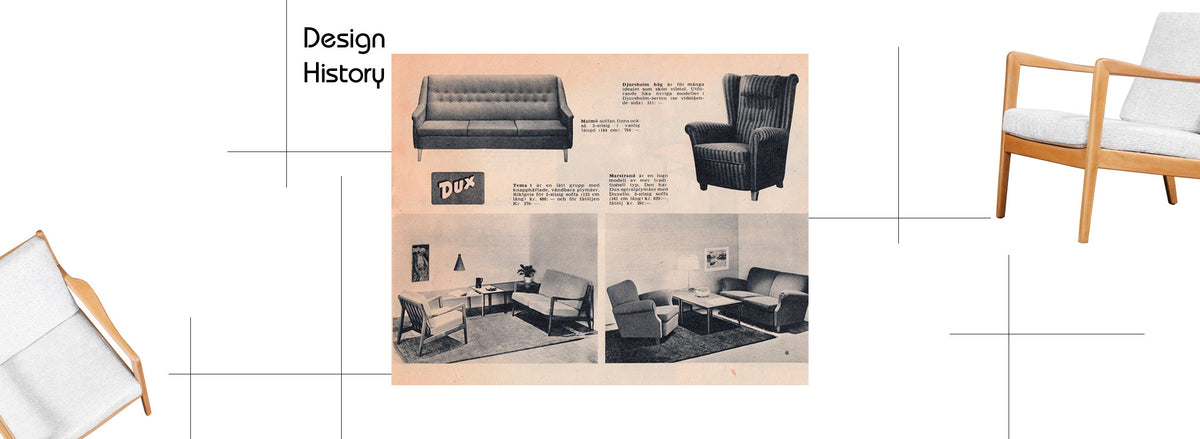 Folke Ohlsson Model "Tema 1" Beechwood Lounge Chairs for Dux