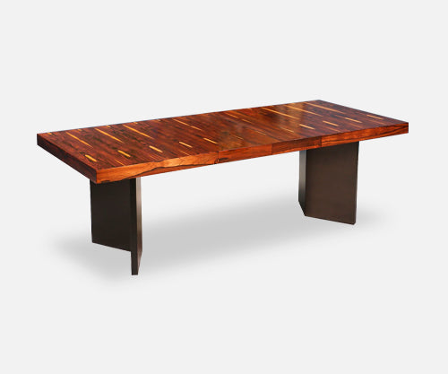 Mid-Century Modern Brazilian Rosewood Dining Table