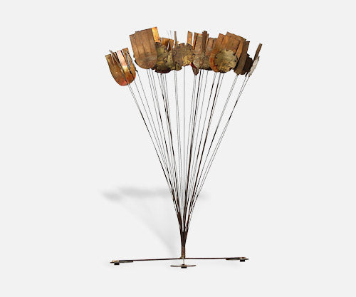 Mid-Century `Spray` Brutalist Sculpture