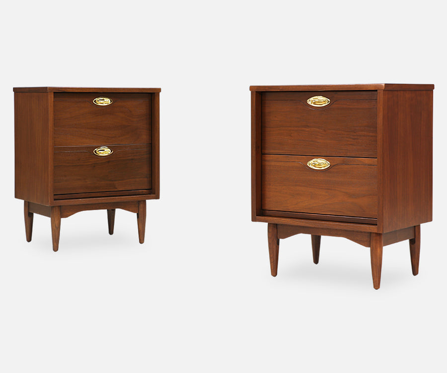 Mid Century “Mainline” Nights Stands by Hooker