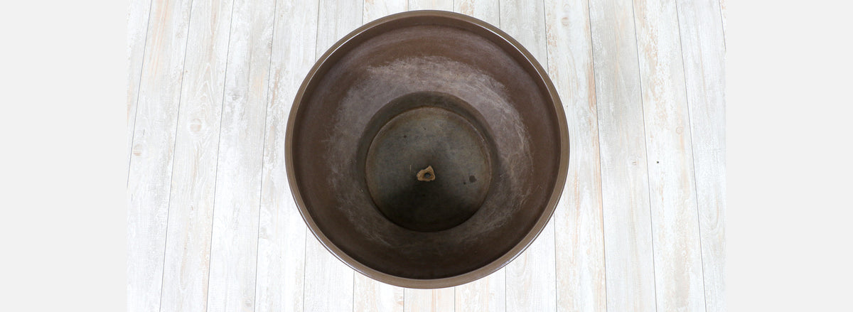 Paul McCobb M-3 Brown Ceramic Glaze Planter for Architectural Pottery