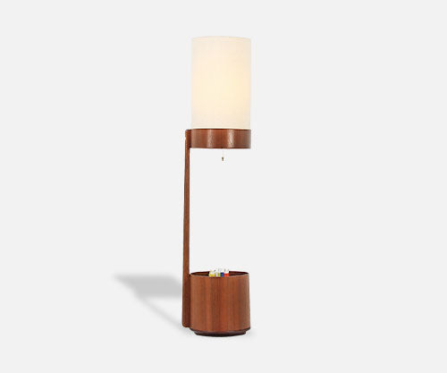 Mid-Century Modern Magazine Floor Lamp by Modeline