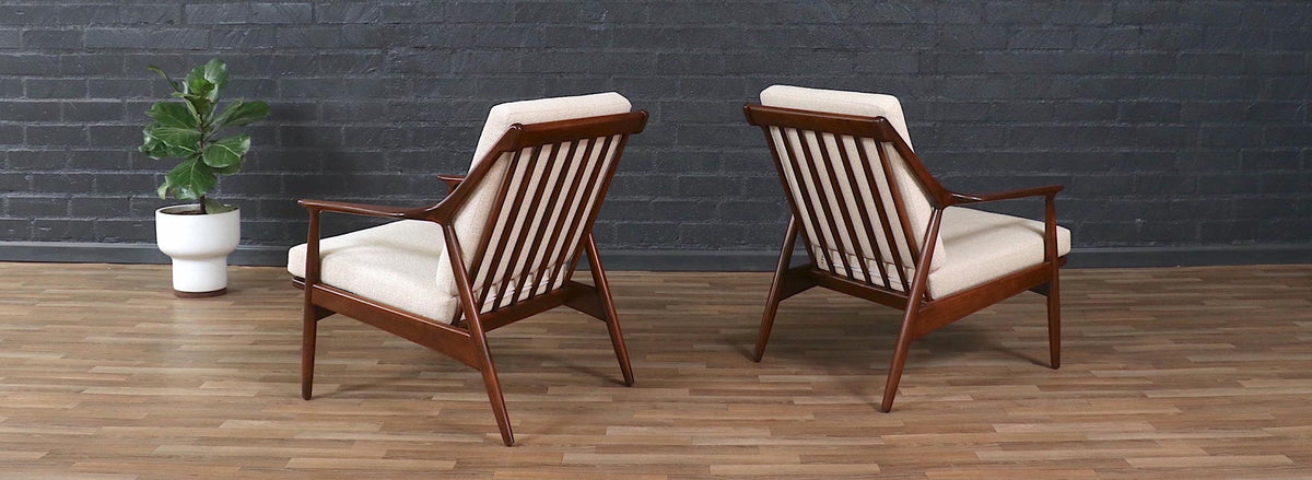 Kurt Østervig Sculpted Lounge Chairs for Jason Møbler