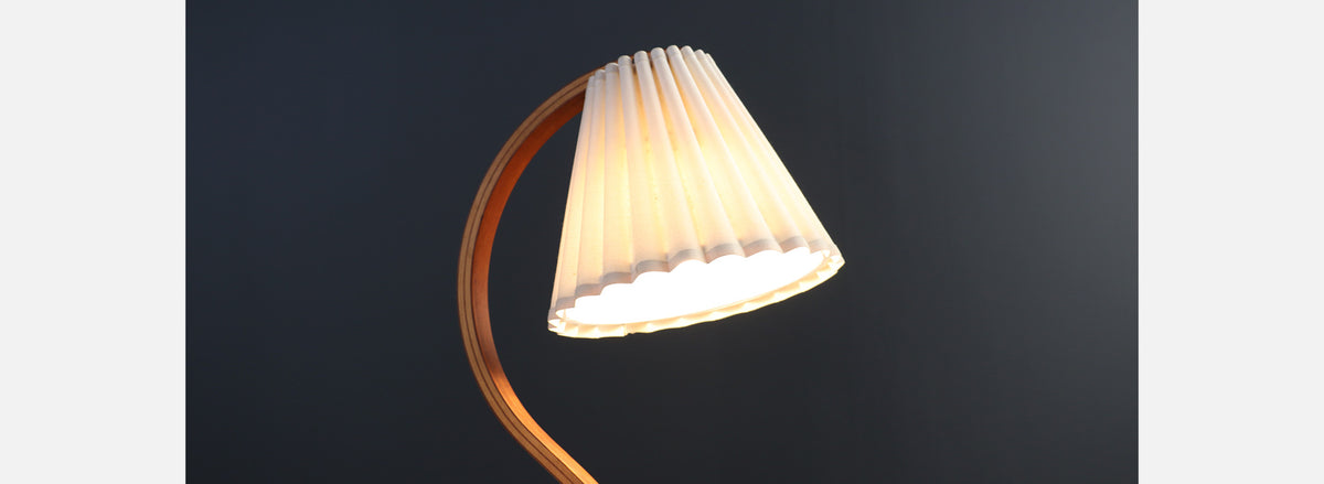 Danish Modern Arc Table Lamp by Mads Caprani