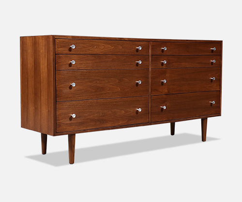 Walnut Dresser by Milo Baughman for Glenn of California