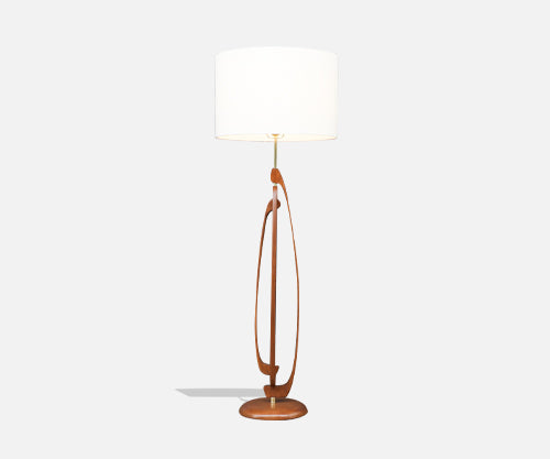 Mid-century Modern Floor Lamp for Roller Lamp Co
