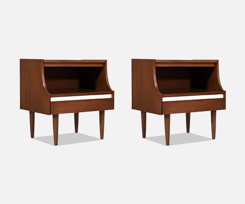 Mid-Century Modern Night Stands by American of Martinsville 