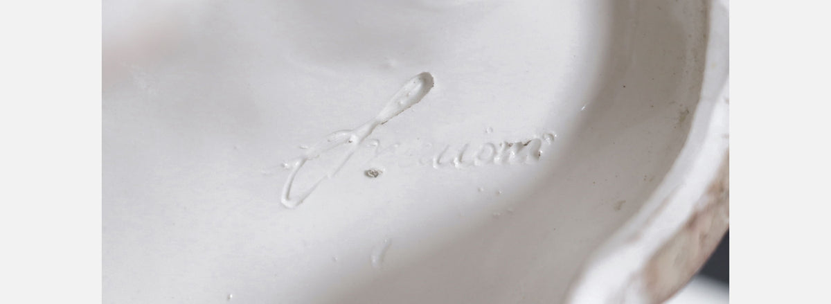 Mid-Century Italian Glazed Ceramic Tiger Sculpture