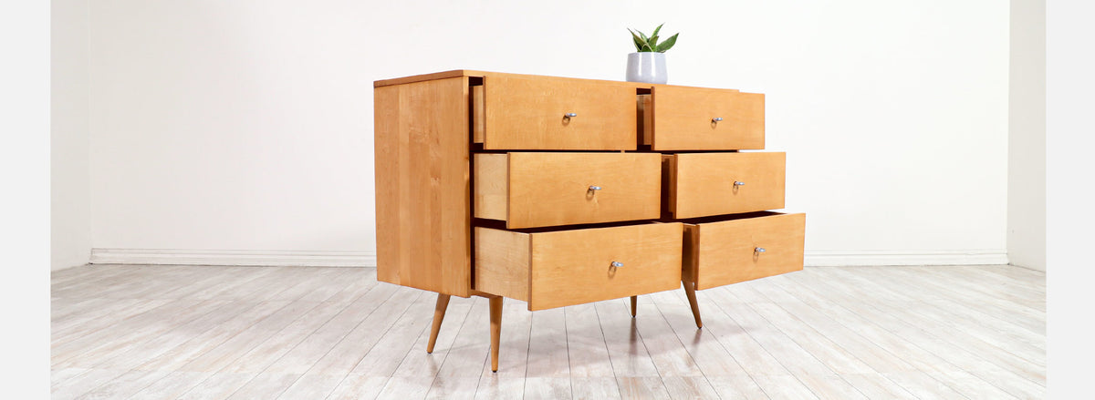 Paul McCobb 6-Drawer Dresser for Winchendon Furniture