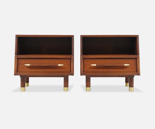 Mid-Century Night Stands by John Keal for Brown Saltman