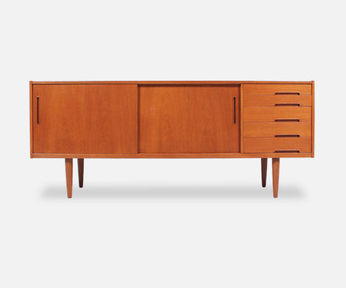 Nils Jonsson "Trento" Teak Credenza for Hugo Troeds