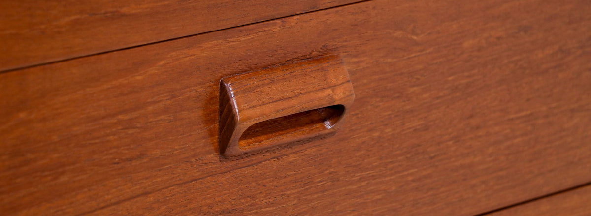 Børge Mogensen 8-Drawer Teak Dresser for Søborg Møbelfabrik