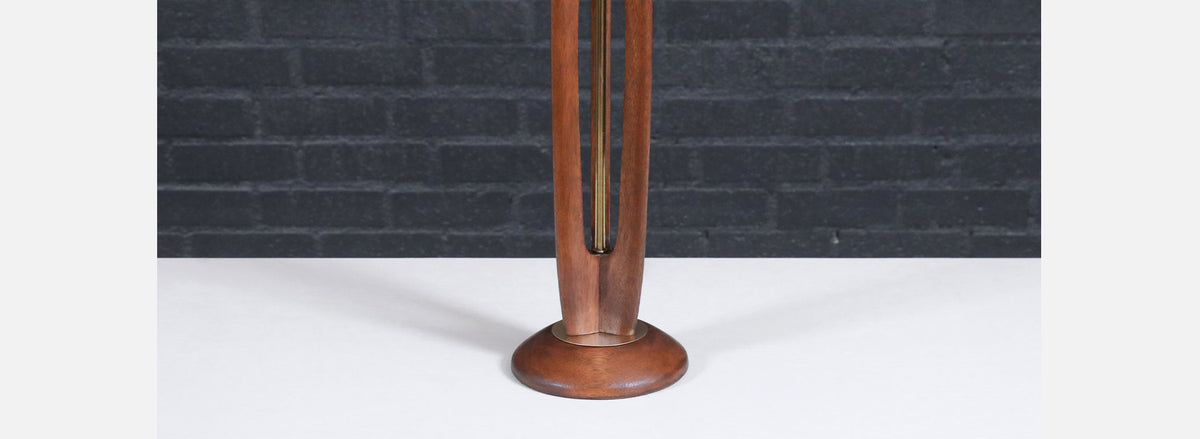Mid-Century California Modern Sculpted Table Lamp by Modeline