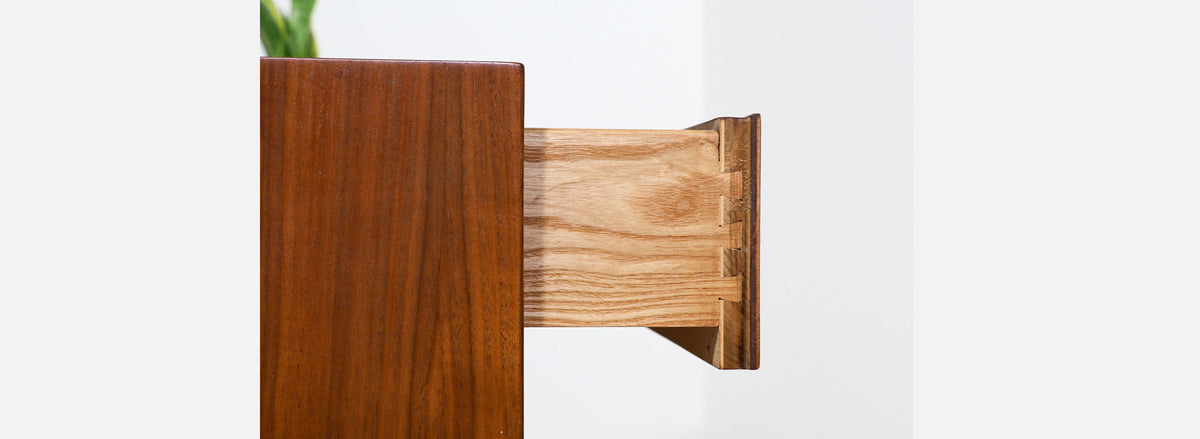 California Modern Walnut Dresser by Greta M. Grossman for Glenn of California