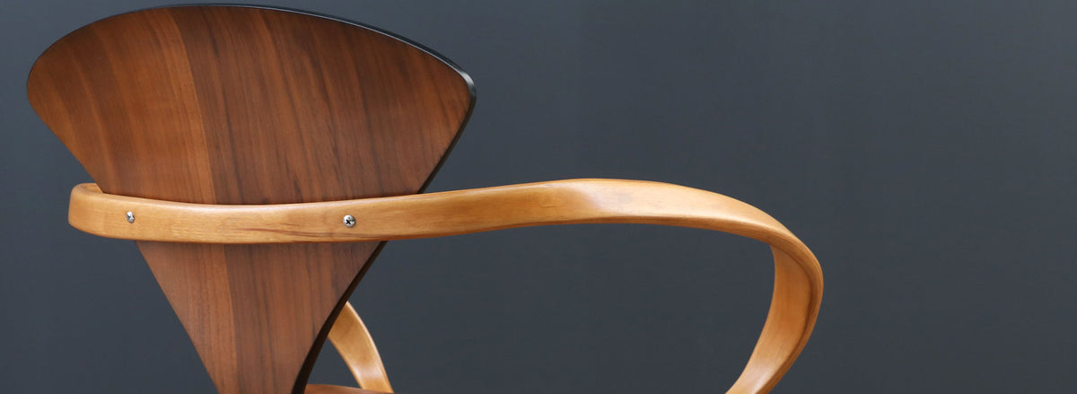 Set of 4 "Pretzel" Armchairs by Norman Cherner for Plycraft