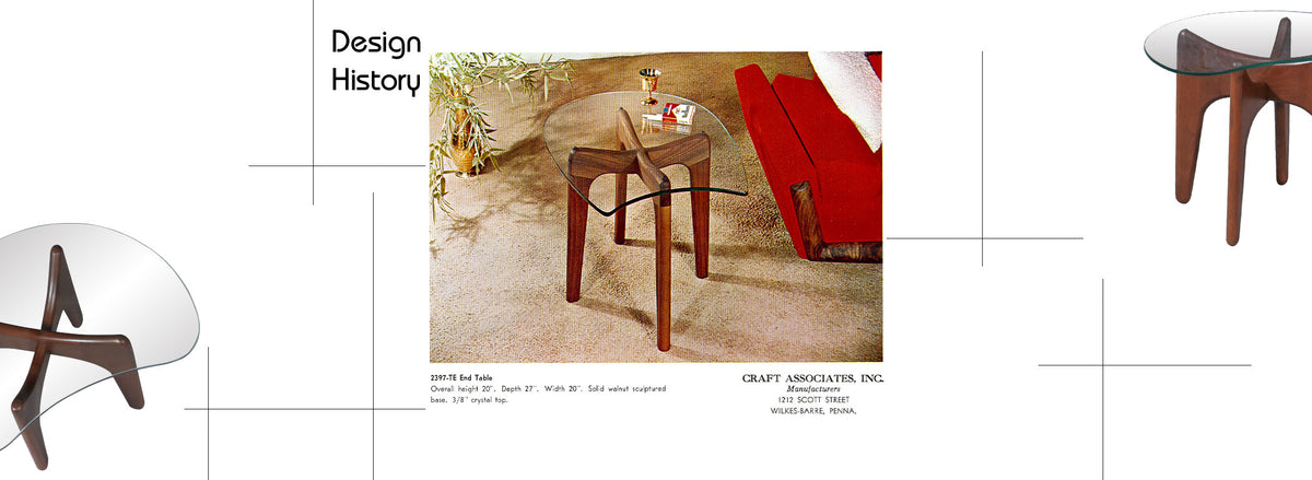 Adrian Pearsall "Stingray" Side Tables for Craft Associates