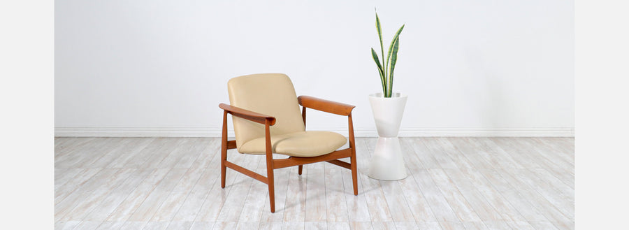 Mid-Century Modern Architectural Double Cone Planter by Bauer
