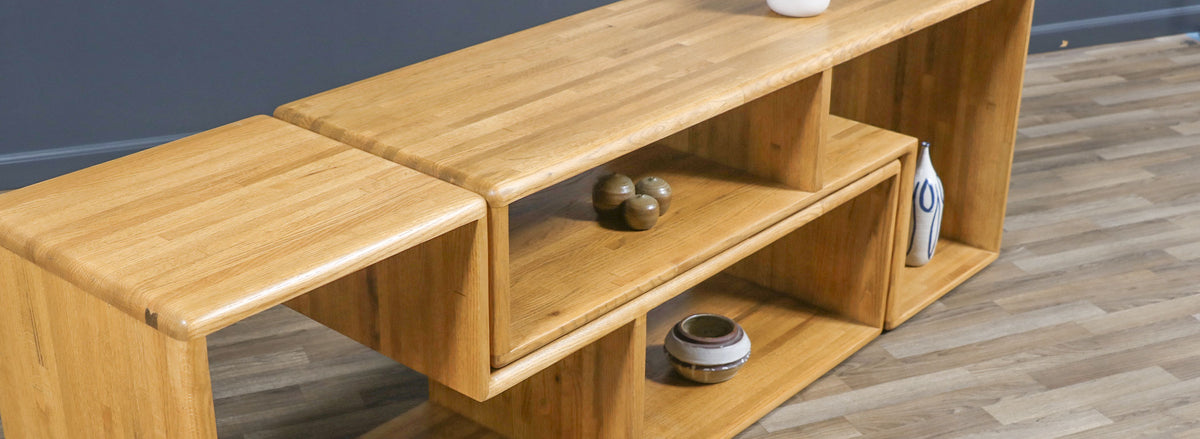 Mid-Century Modern Modular Credenza / Bookshelves System
