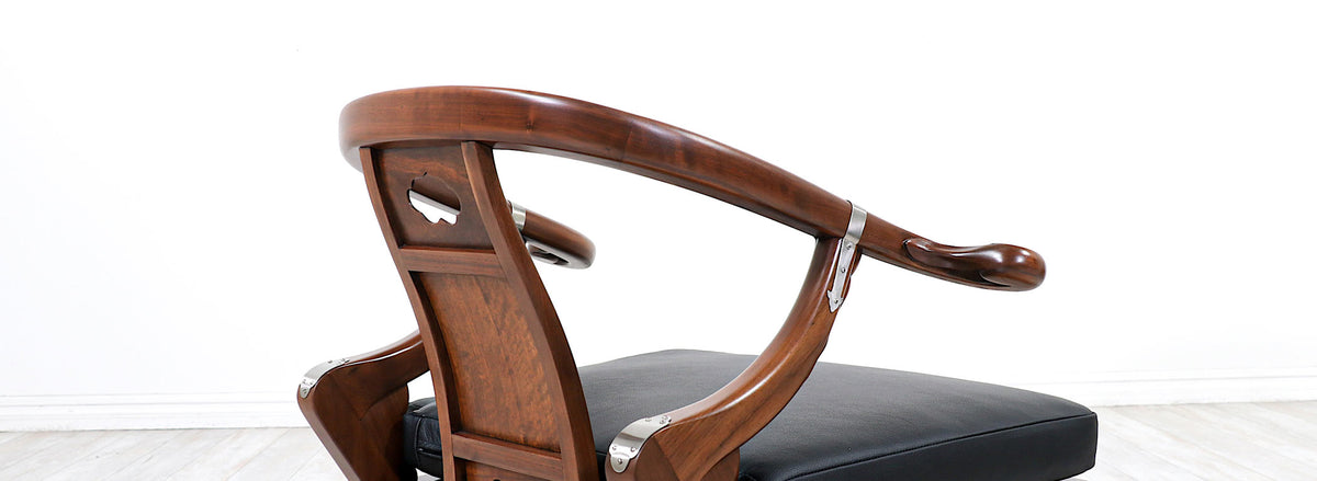 Mid-Century Modern "Far East Collection" Arm Chairs by Baker