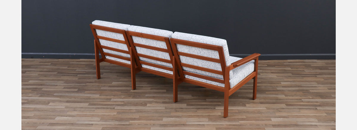 Illum Wikkelsø "Capella" Teak Sofa for N. Eilersen