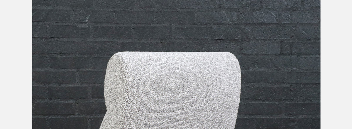 Mid-Century Modern Sculpted Slipper Chair